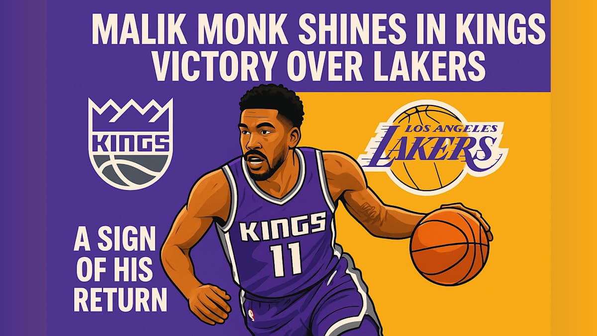 Malik Monk Shines in Kings' Victory Over Lakers: A Sign of His Return?