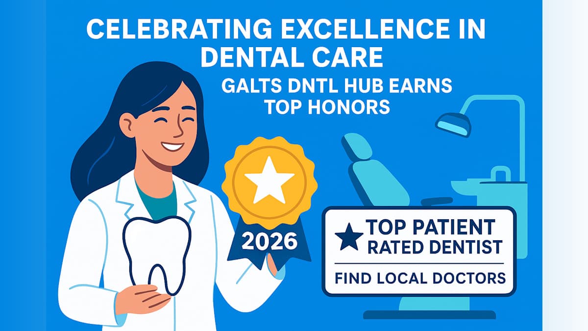 Celebrating Excellence in Dental Care: Galt's DNTL Hub Earns Top Honors