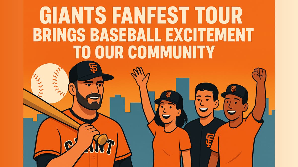 Giants FanFest Tour Brings Baseball Excitement to Our Community
