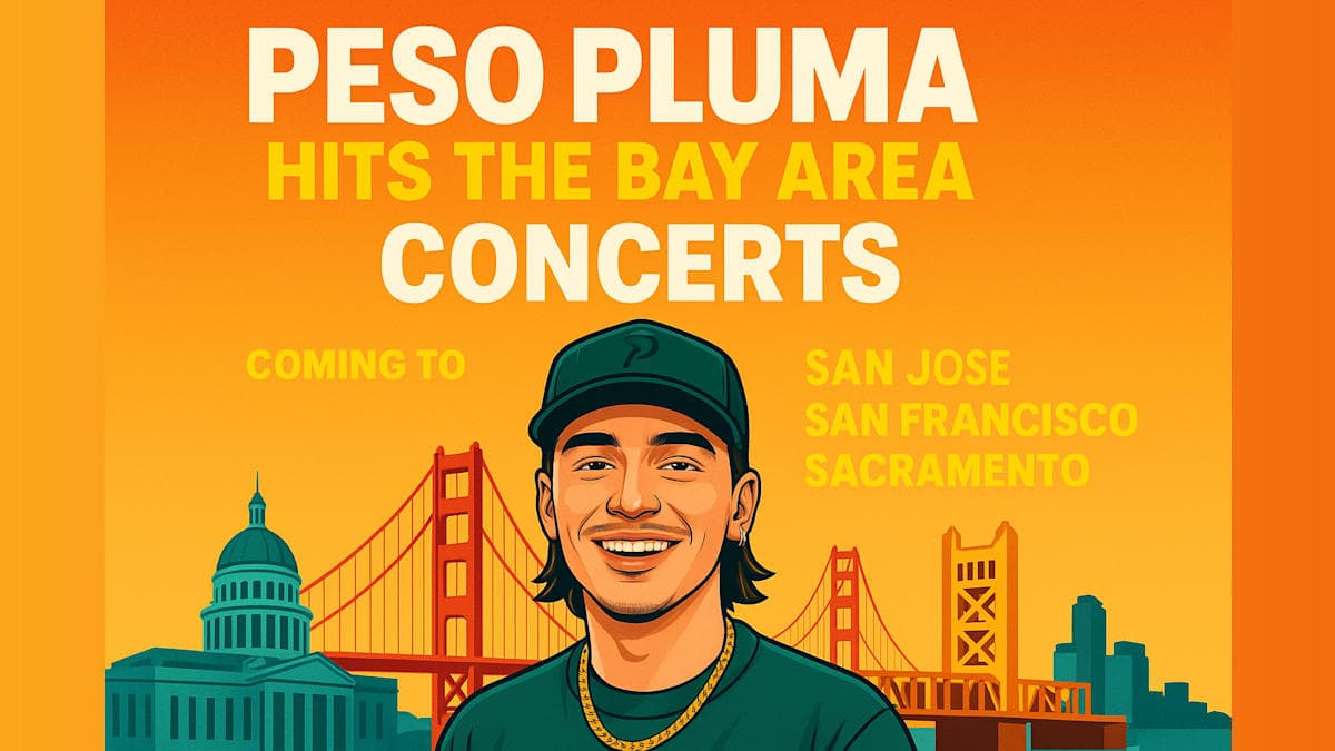 Peso Pluma Hits the Bay Area: Concerts Coming to San Jose, San Francisco, and Sacramento!