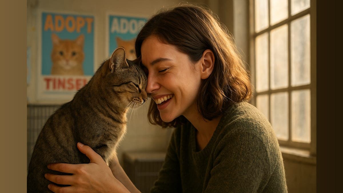 Miraculous Reunion: How a Cat Named Tinsel Came Home After Four Long Years