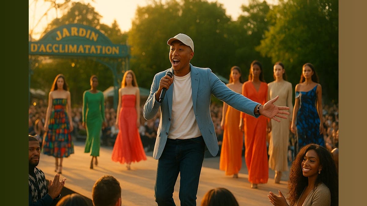 Pharrell's Luxe Lair: A Night of Fashion, Fame, and Fresh Beats in Paris