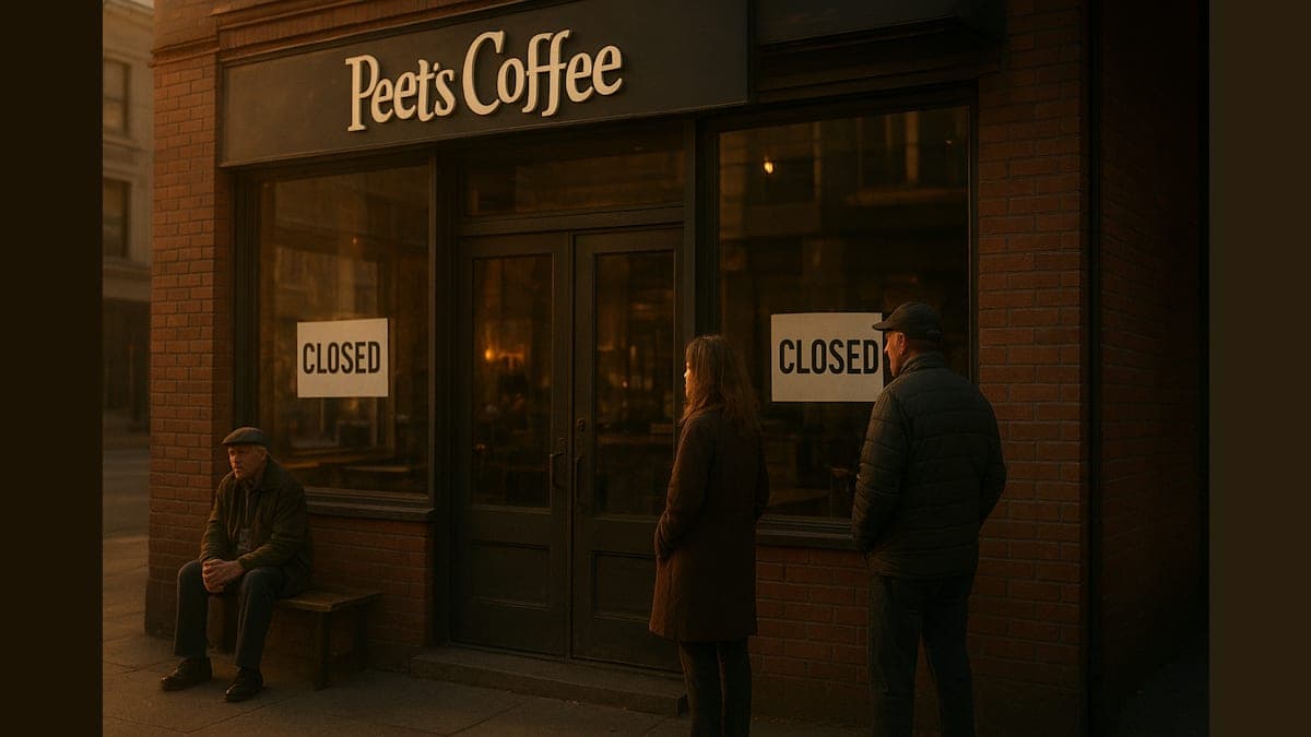 Peet’s Coffee Takes a Bitter Sip: Multiple San Francisco Stores Set to Close!