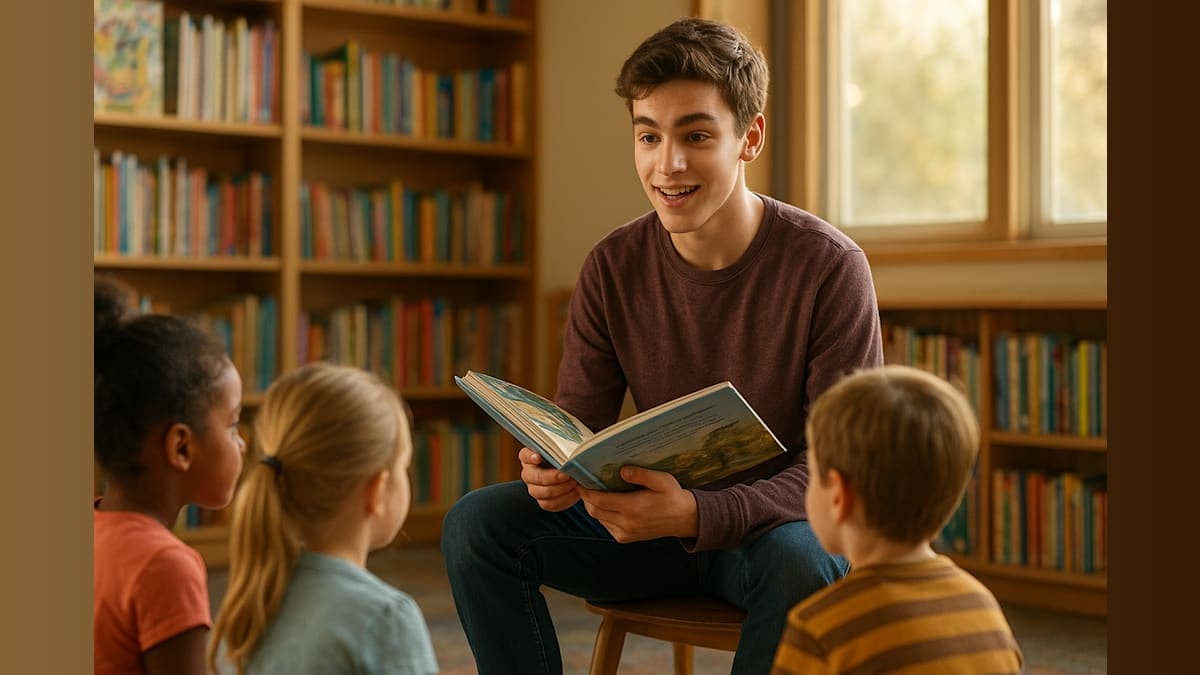 Teenager Gives Back: How One High Schooler is Fighting Book Deserts with a Podcast and 8,000 Donated Books!