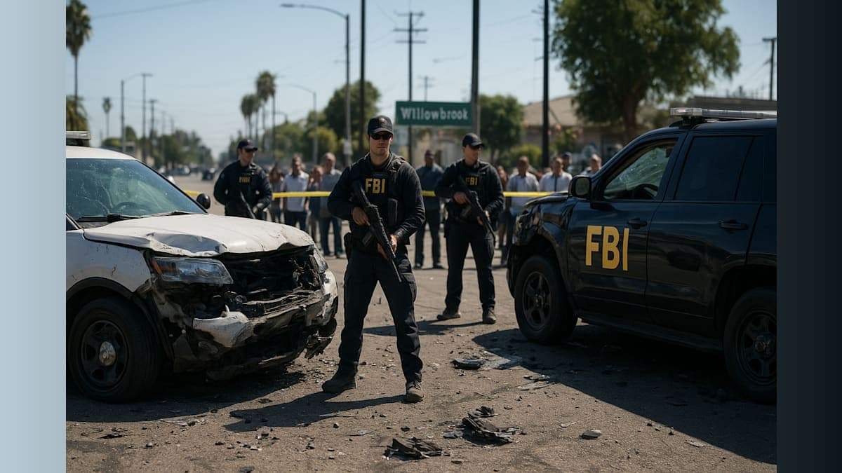 High-Speed Drama: Federal Agents Fire Shots in LA Chase Gone Wild!