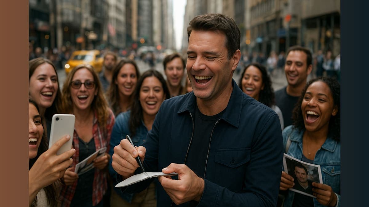 Scott Foley’s Knife-Signing Shenanigans: A 'Scream' Reunion to Remember!