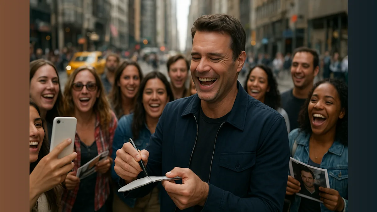 Scott Foley’s Knife-Signing Shenanigans: A 'Scream' Reunion to Remember!