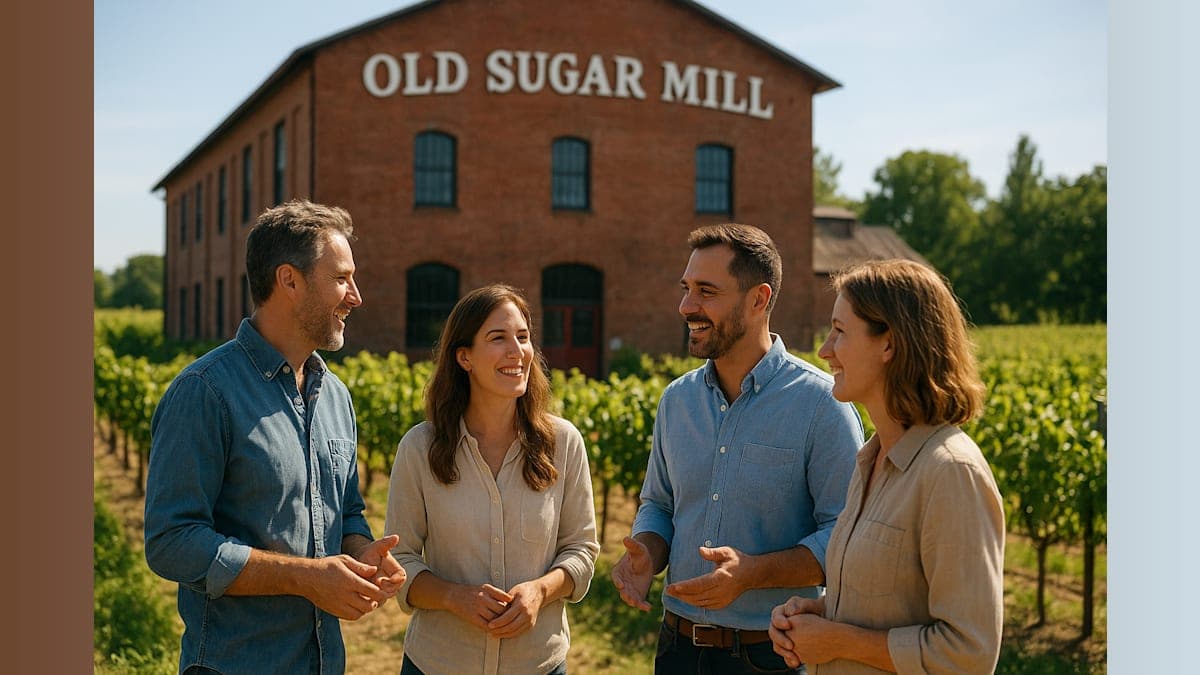 Reviving the Old Sugar Mill: A New Era for Clarksburg's Wine Scene!