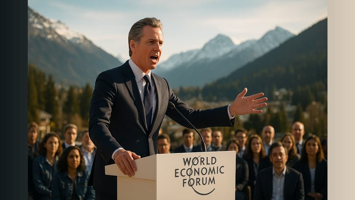 Dueling Governors: Newsom's Davos Debacle and Trump Tensions Unleashed