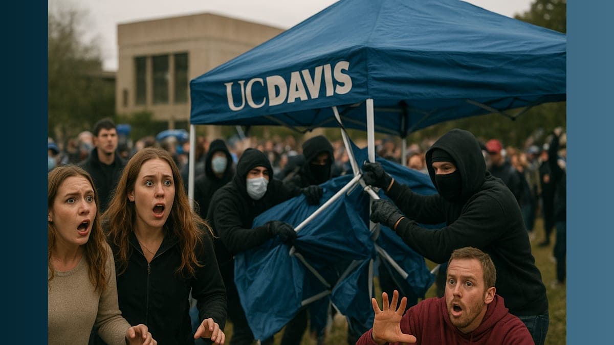 Chaos at UC Davis: When a Conservative Event Turns into a Scene from a Thriller
