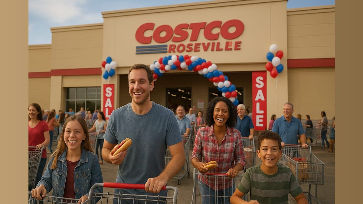 Costco Opens Doors in Roseville: The Hot Dog Frenzy Begins!