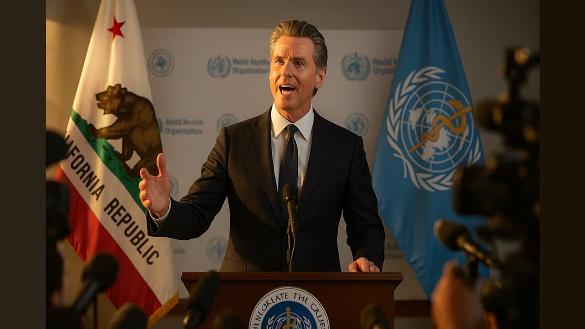California Takes the Lead: First State to Join WHO's Global Health Network!
