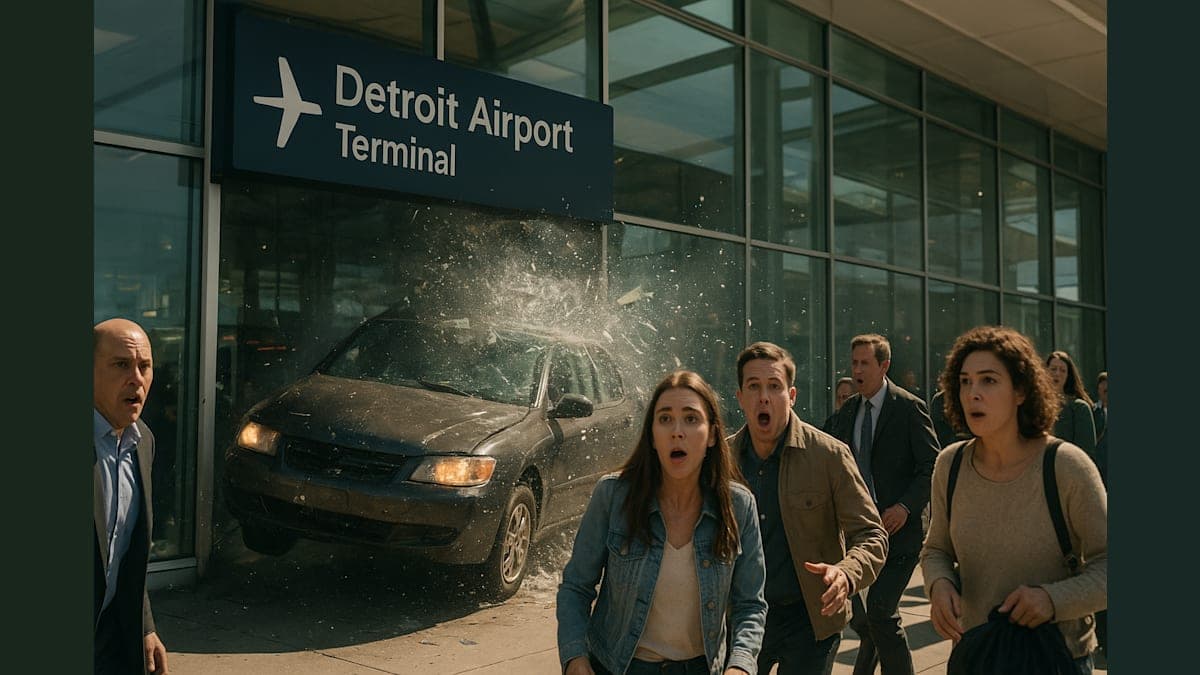 Detroit Airport Gets a New Ride, and Not in the Terminal!