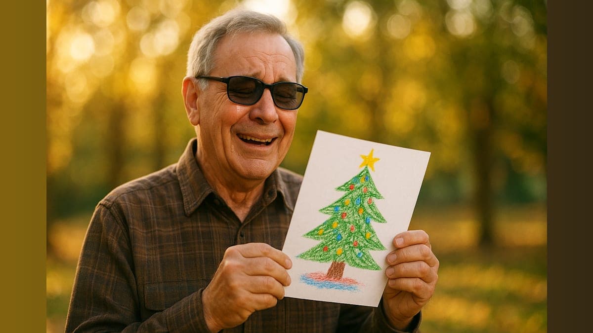 Colorblind Dad Sees Colors for the First Time at 61, and You Won’t Believe His Reaction!