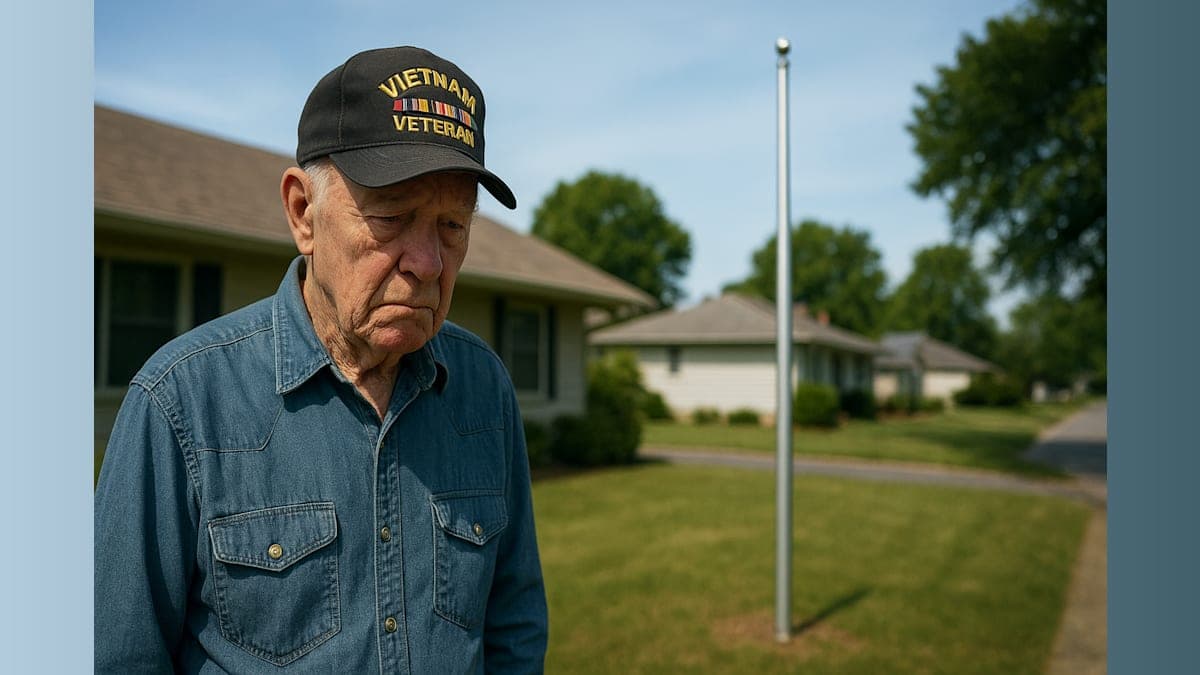 When Honor Meets Heartbreak: A Veteran’s Flag Stolen