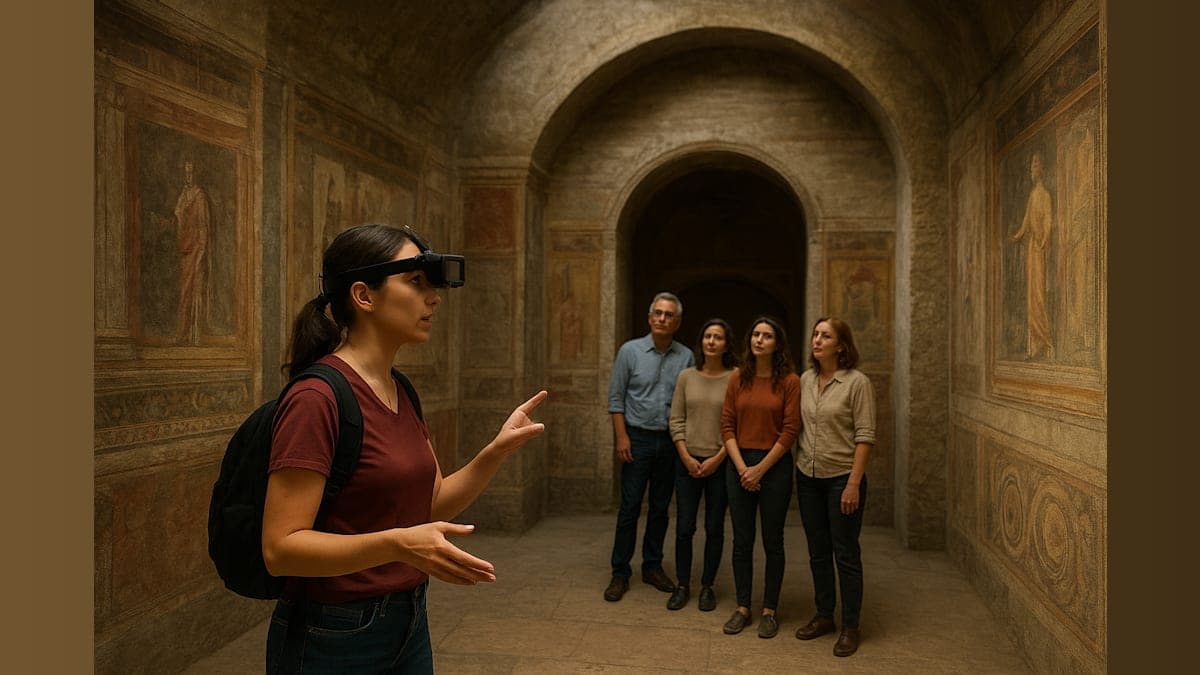 Unlocking the Past: Virtual Tours of Rome’s Hidden House of Griffins!