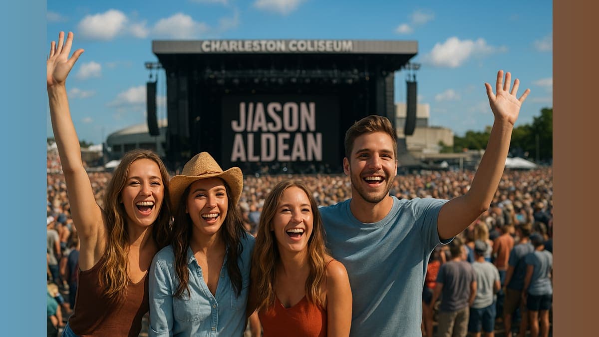 Winter Storm Fern Gives Jason Aldean a Summer Surprise!