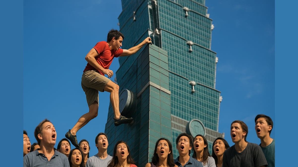 Scaling New Heights: Alex Honnold's Ropeless Ascent of Taipei 101