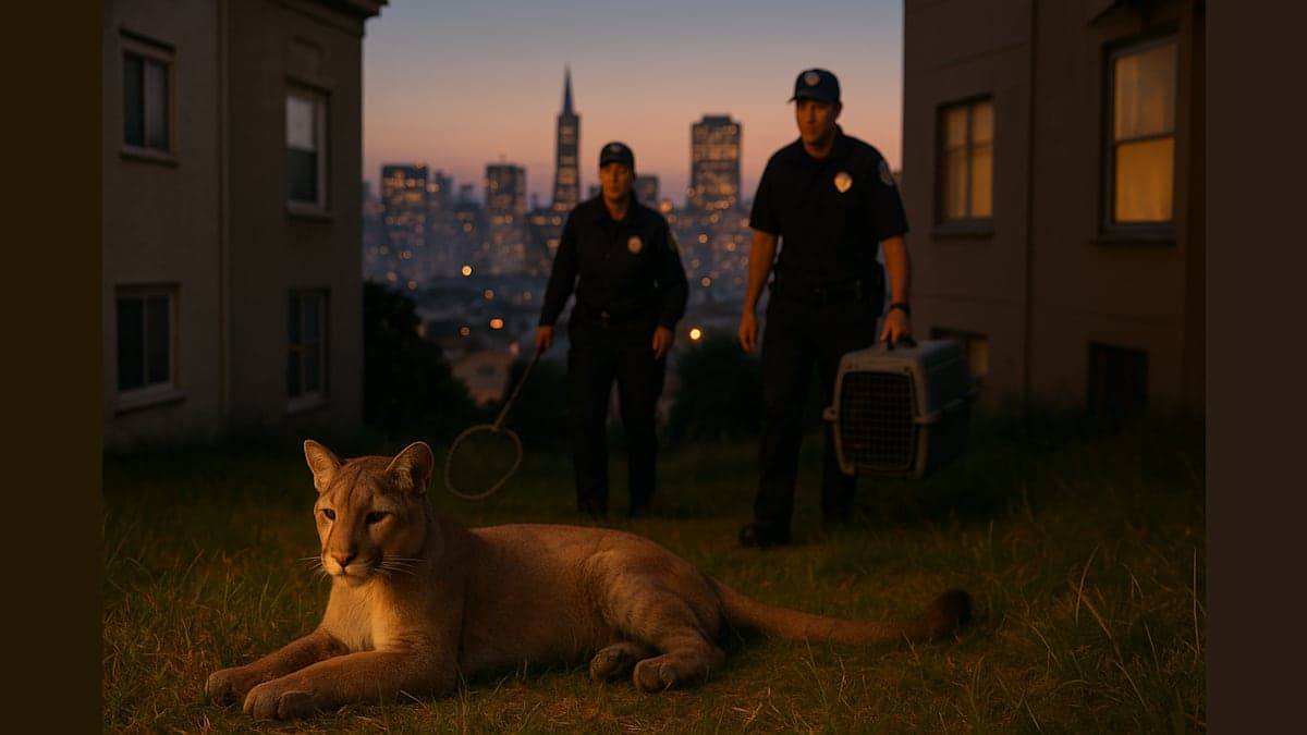 When a Mountain Lion Takes a City Tour: The Wild Side of San Francisco