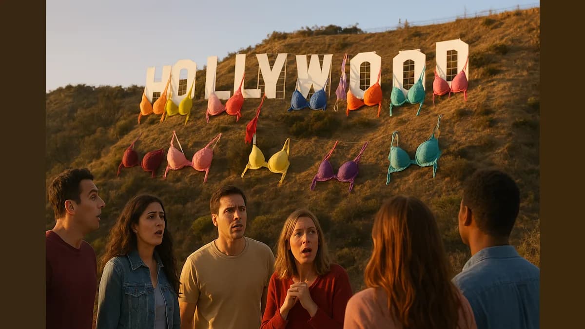 Brassieres on the Hollywood Sign: Is There a Double Standard for Celebrity Stunts?