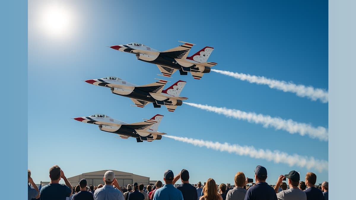 Thunderbirds Soar Back to Travis Air Force Base: A Long-Awaited Reunion!