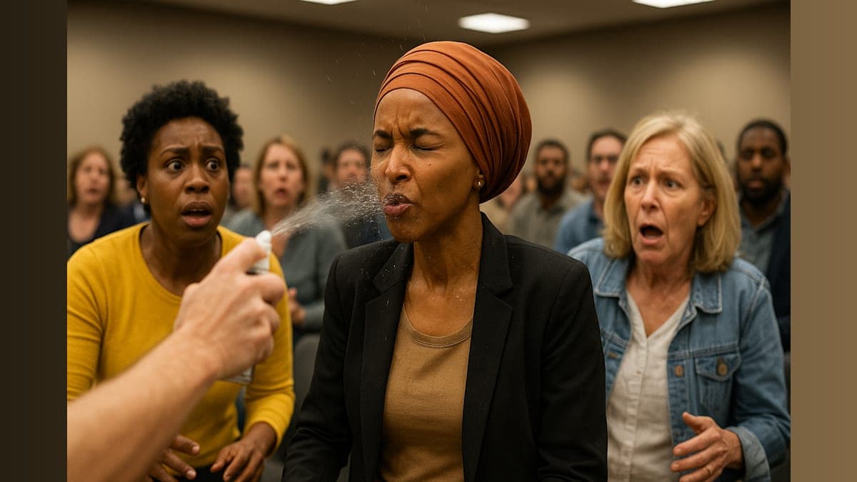Trump Calls Ilhan Omar a "Fraud" After Syringe Attack: Did She Stage It?