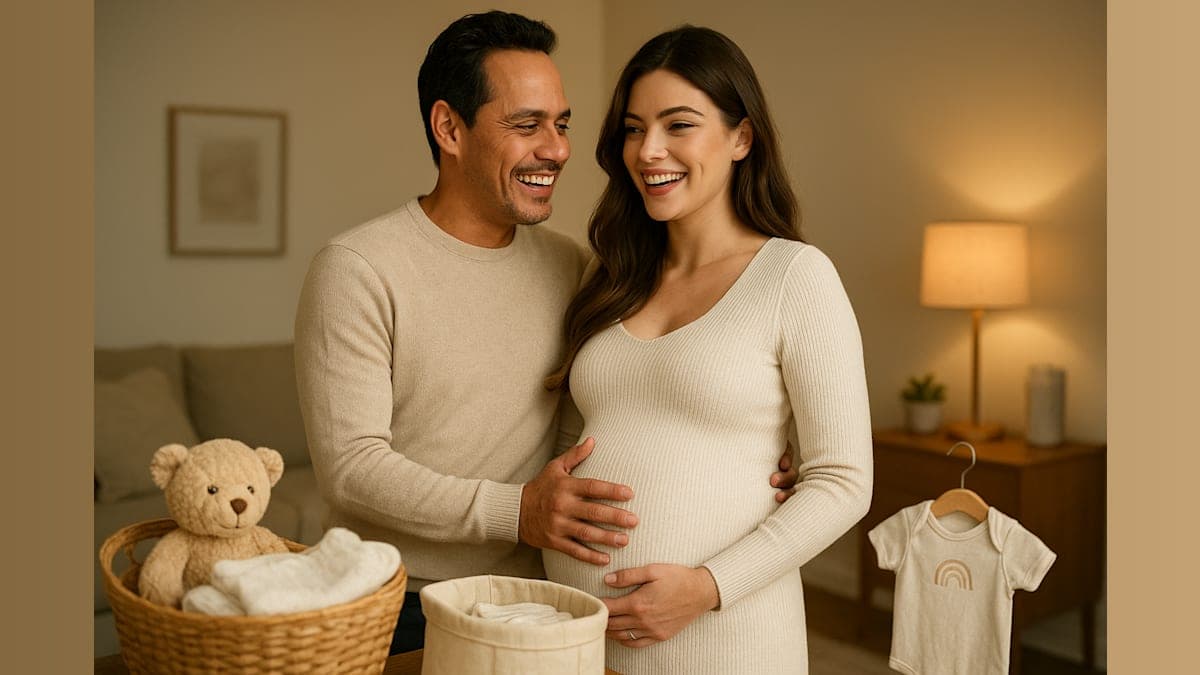 Marc Anthony and Nadia Ferreira: Time for Round Two in Parenting!