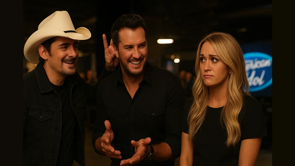Epic Prank Alert: Brad Paisley and Luke Bryan Take Carrie Underwood for a Hilarious Ride on American Idol!