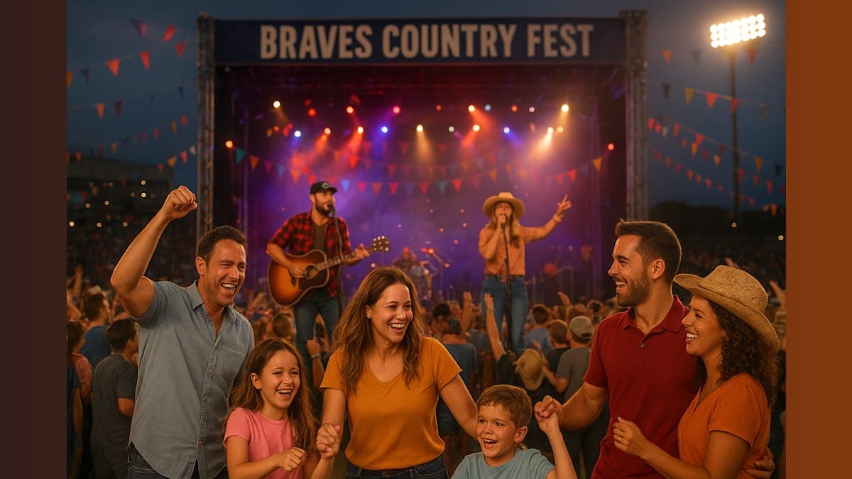 Get Ready to Swing! Braves Country Fest Combines Baseball and Country Music for an Epic Summer Celebration