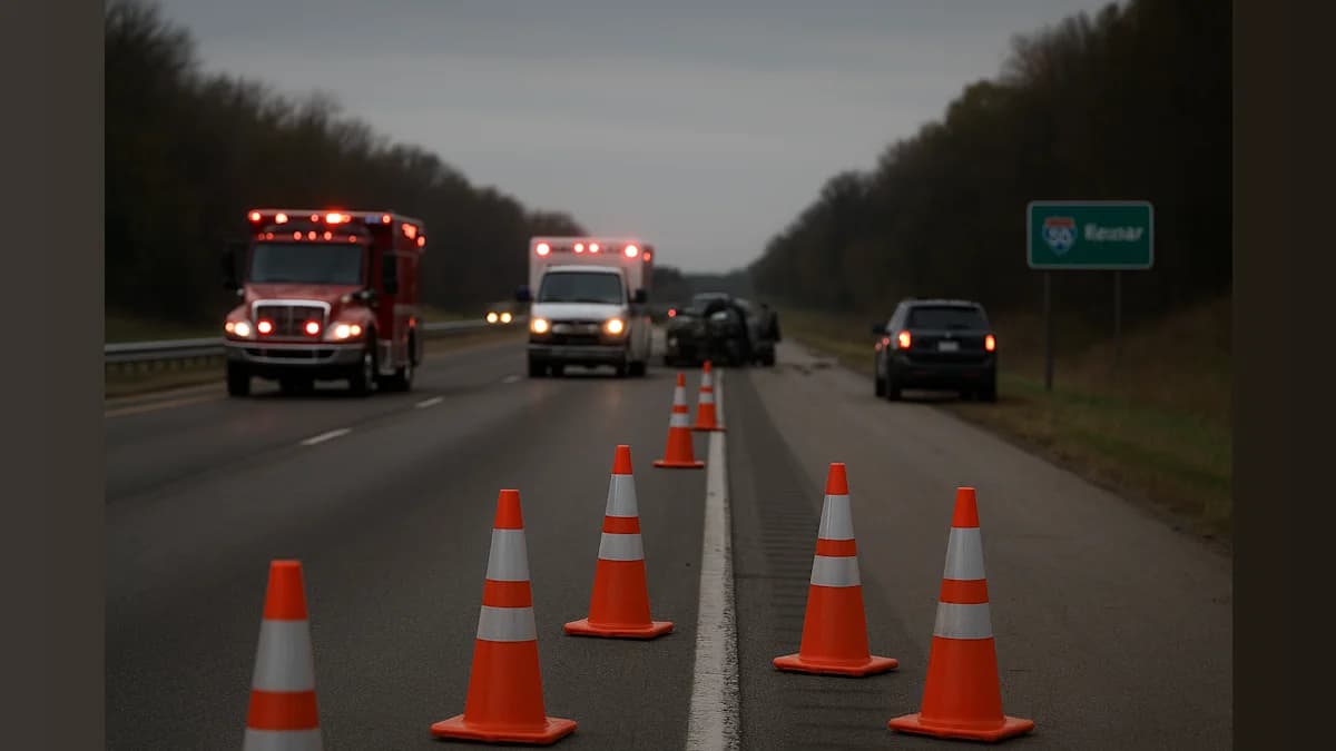 Tragedy on I-80: Two Lives Lost in Single-Vehicle Crash