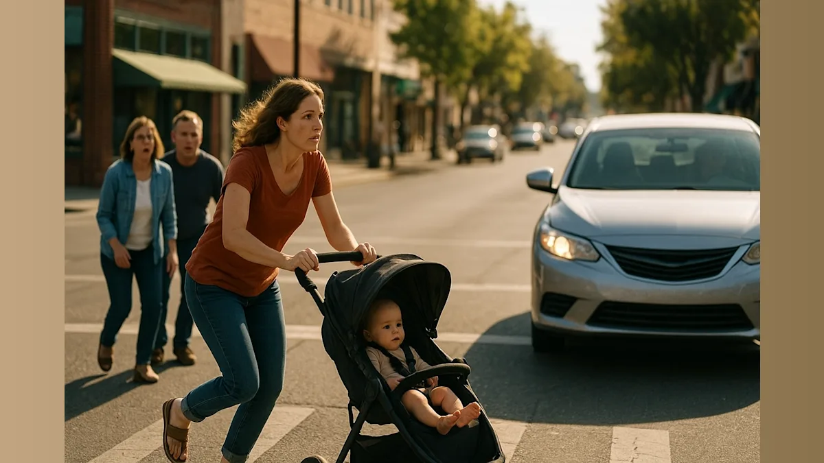 Sunshine Turns to Trouble: Auburn Woman and Baby Hospitalized After Street Accident