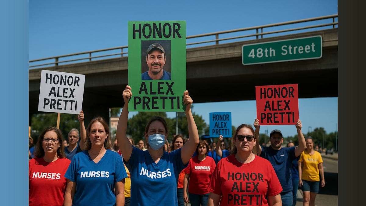 Nurses Unite: Sacramento Protest Honors a Fallen Colleague in a Nationwide Call for Justice