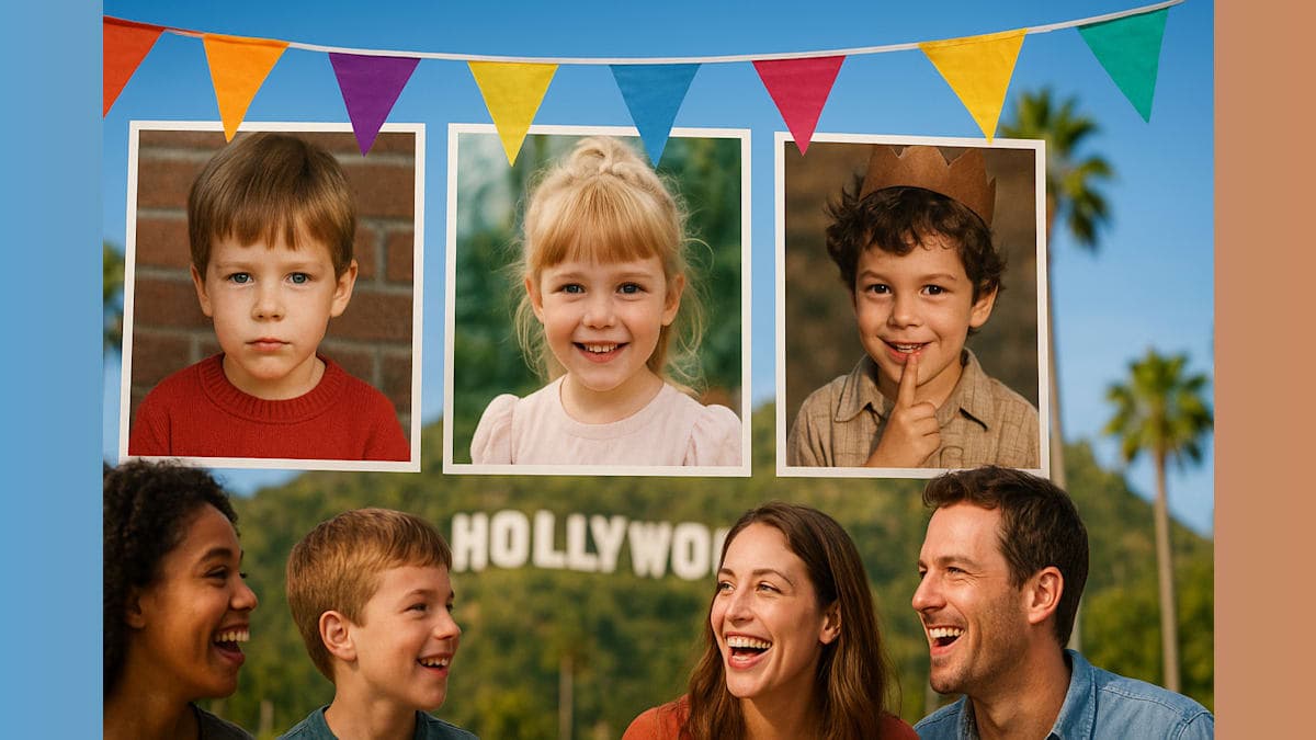Guess Who? These Adorable Stars Were Once Kids – You Won't Believe Who They Are!