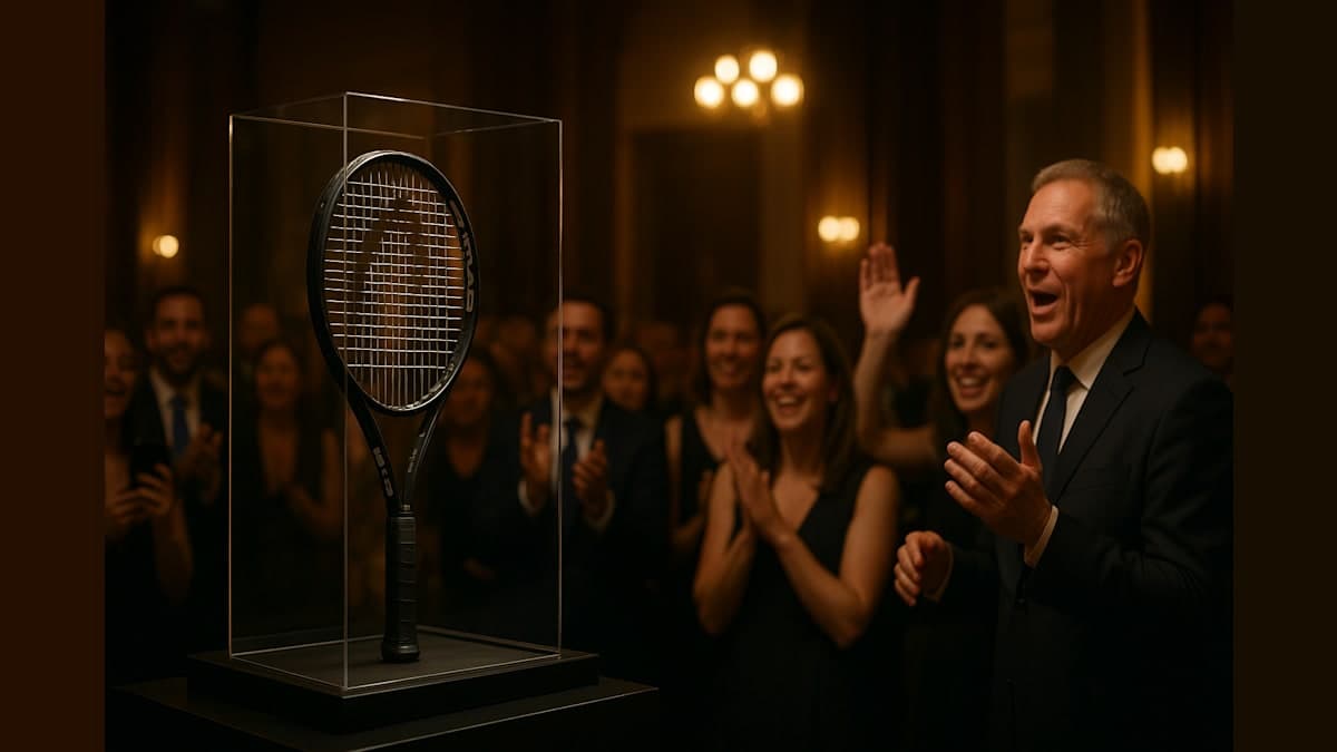Tennis Fans, You Won’t Believe This Racket's Auction Price!
