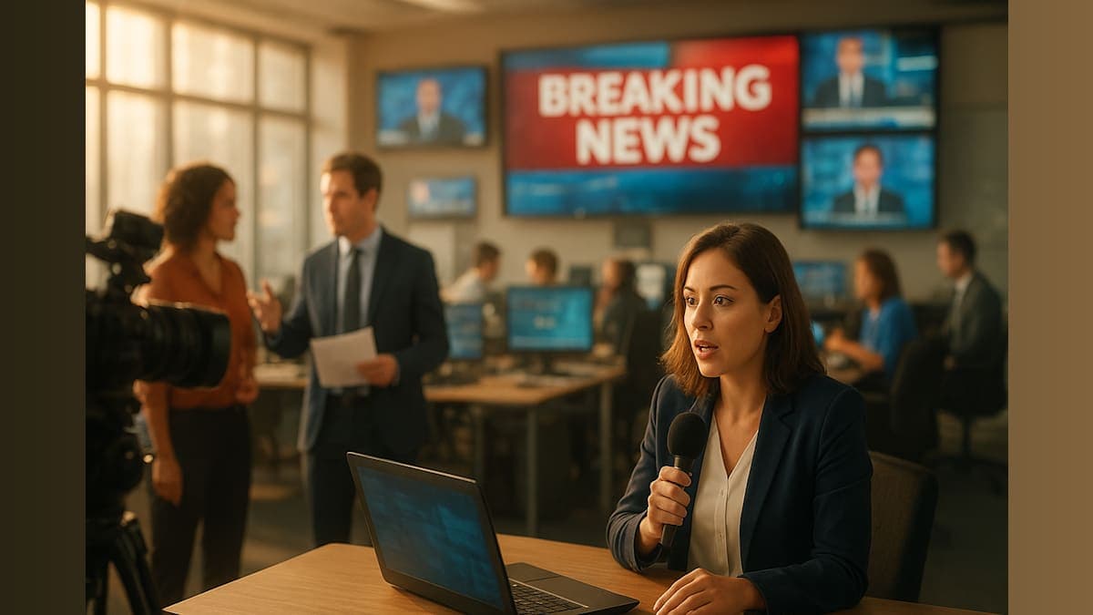 Step Inside TMZ: Live Newsroom Action Awaits!