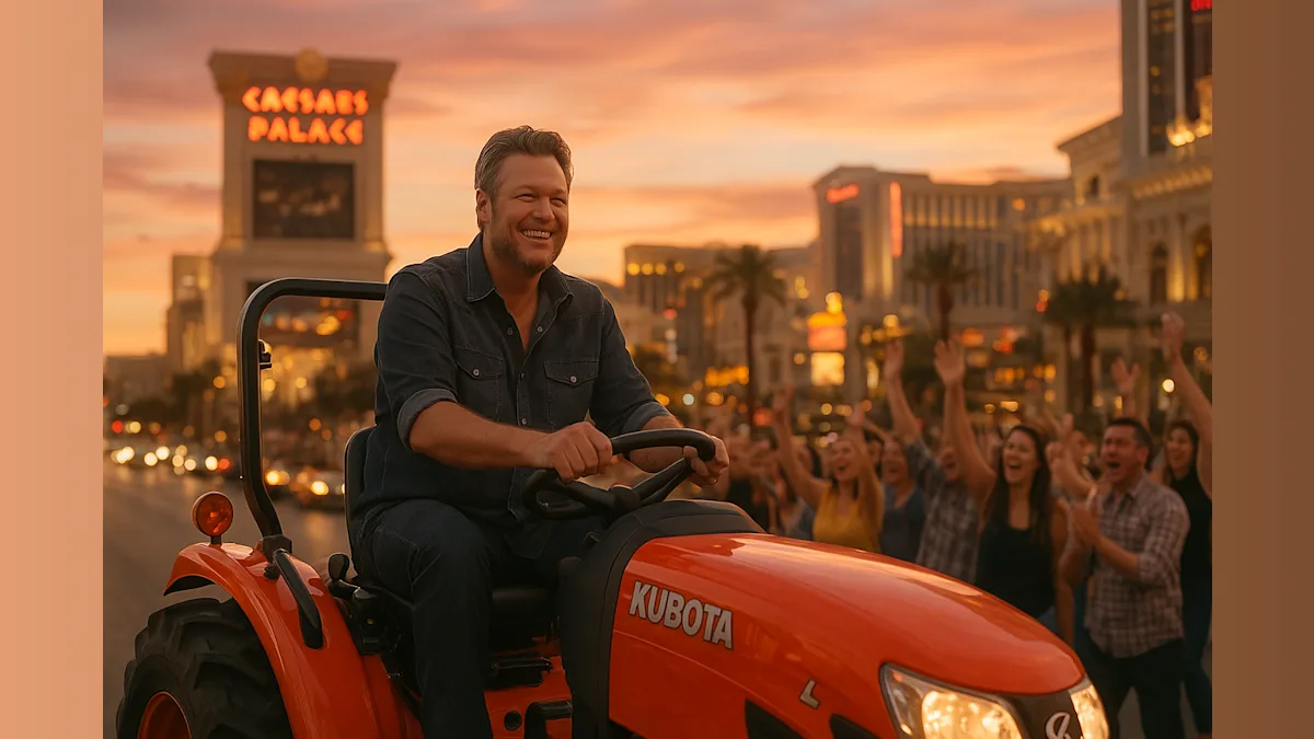Blake Shelton's Tractor Tour: New Vegas Shows and a Wild Announcement