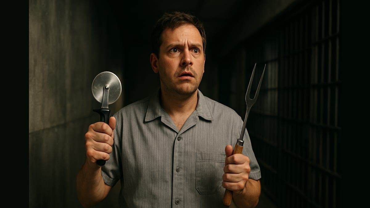 The Pizza Cutter Heist: One Fan's Unreal Attempt to Free an Inmate