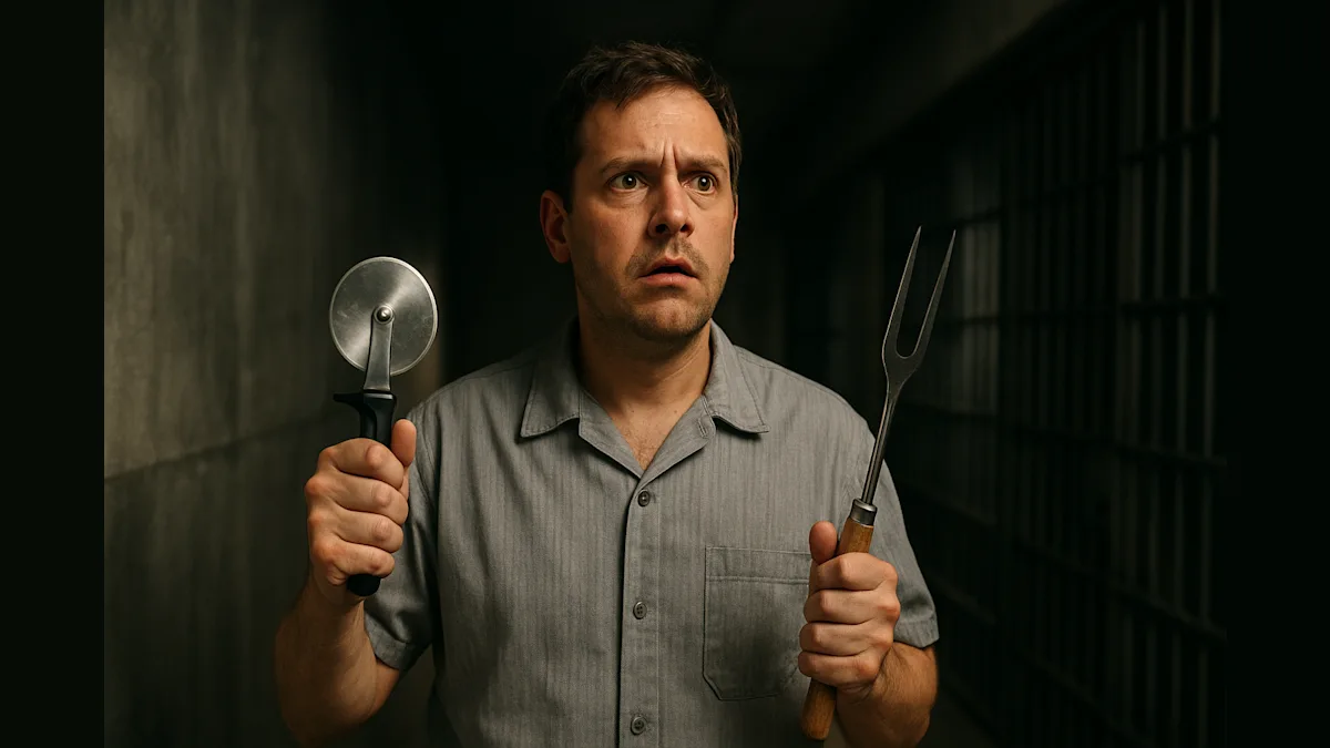 The Pizza Cutter Heist: One Fan's Unreal Attempt to Free an Inmate