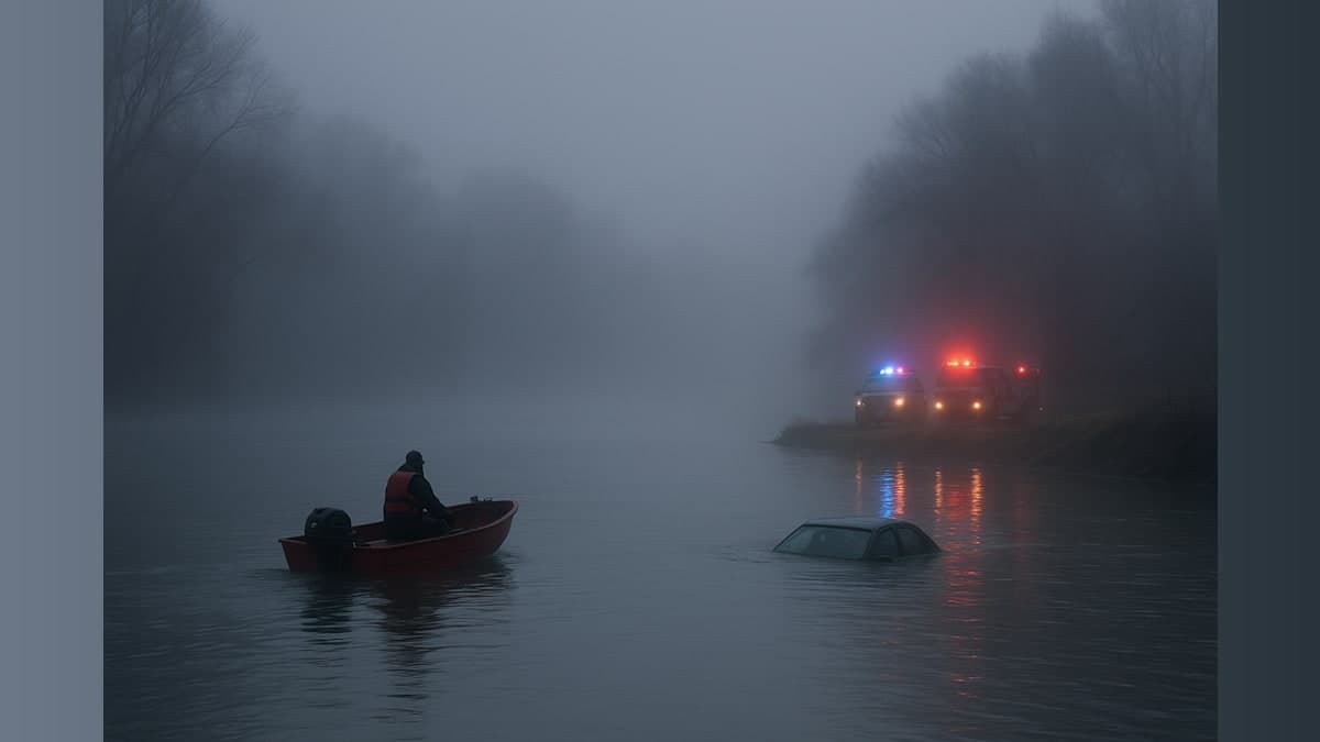 Fog and Tragedy: A Woman’s Fatal Drive into the River