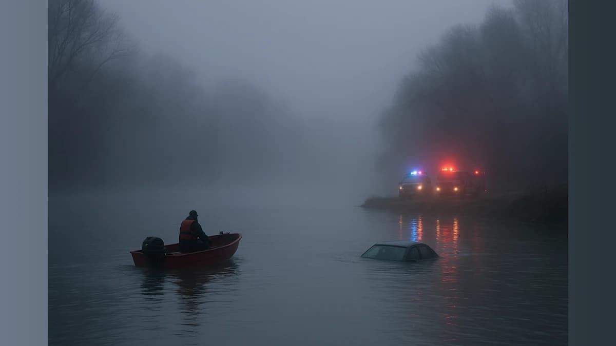 Fog and Tragedy: A Woman’s Fatal Drive into the River