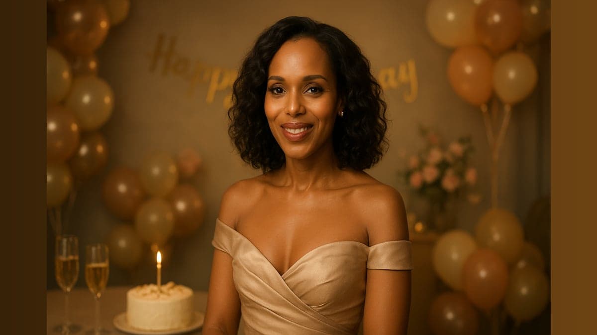 Kerry Washington Turns 49: The Age-Defying Celebrations You Can't Miss!
