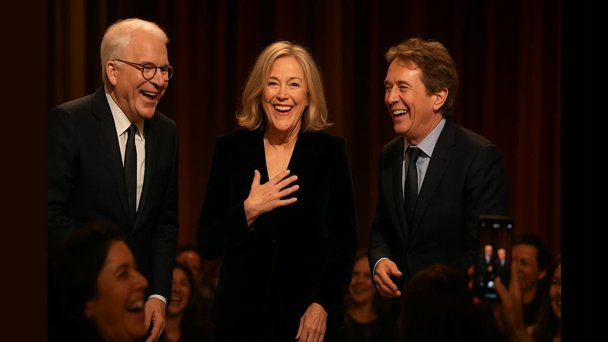 Comedy Legends Unite: Steve Martin and Martin Short Honor Catherine O'Hara in Hilarious Tribute!