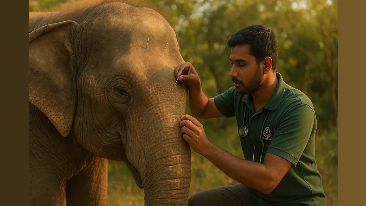 Acupuncture for Elephants: Healing the Heavyweight Champs of the Animal Kingdom!