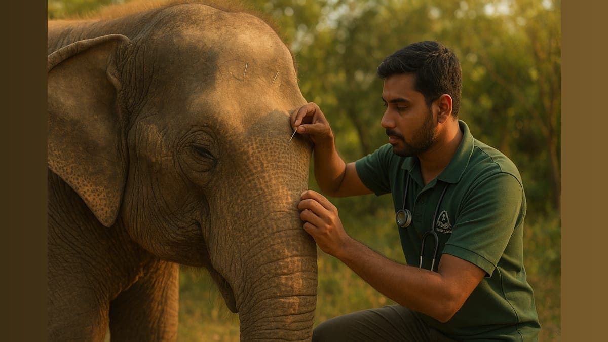 Acupuncture for Elephants: Healing the Heavyweight Champs of the Animal Kingdom!