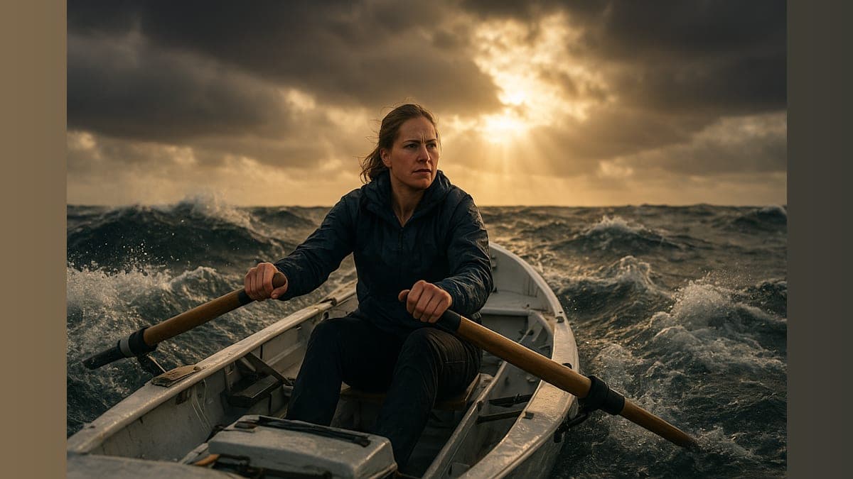 From Nebraska to the Atlantic: One Woman's Daring Rowing Expedition