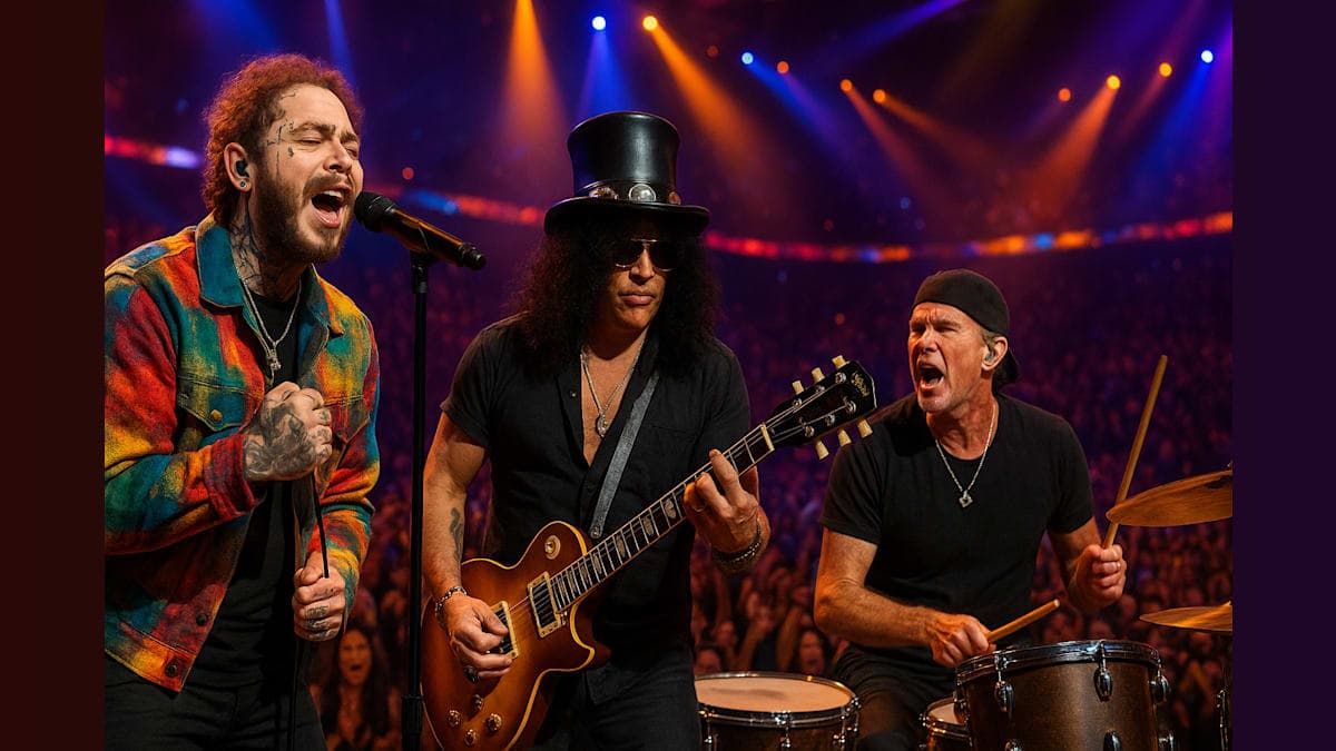 Rocking the Grammys: Post Malone, Slash, and Chad Smith Join Forces for Ozzy Osbourne Tribute!