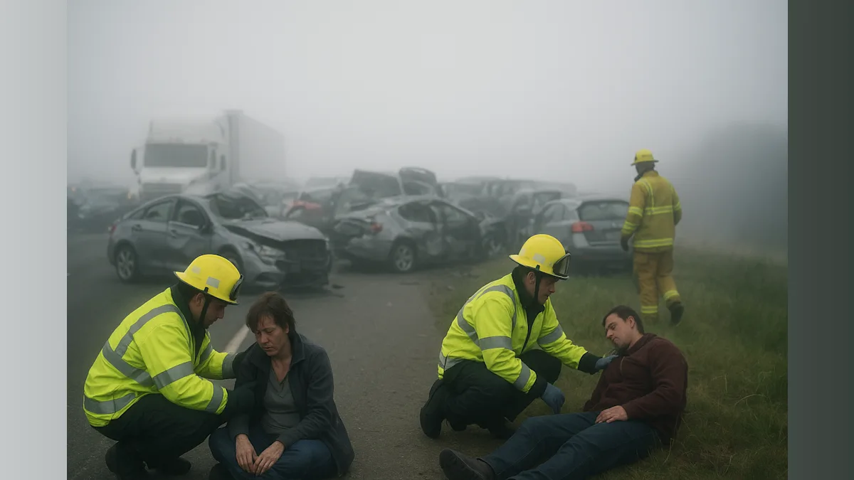 Fog and Fenders: The 59-Car Pileup That Shook Highway 99