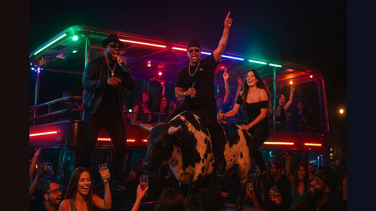 Cheers to the Night: Inside Marcus Paulk and Stallionaires Pooch's Wild Grammys Bus Bash!