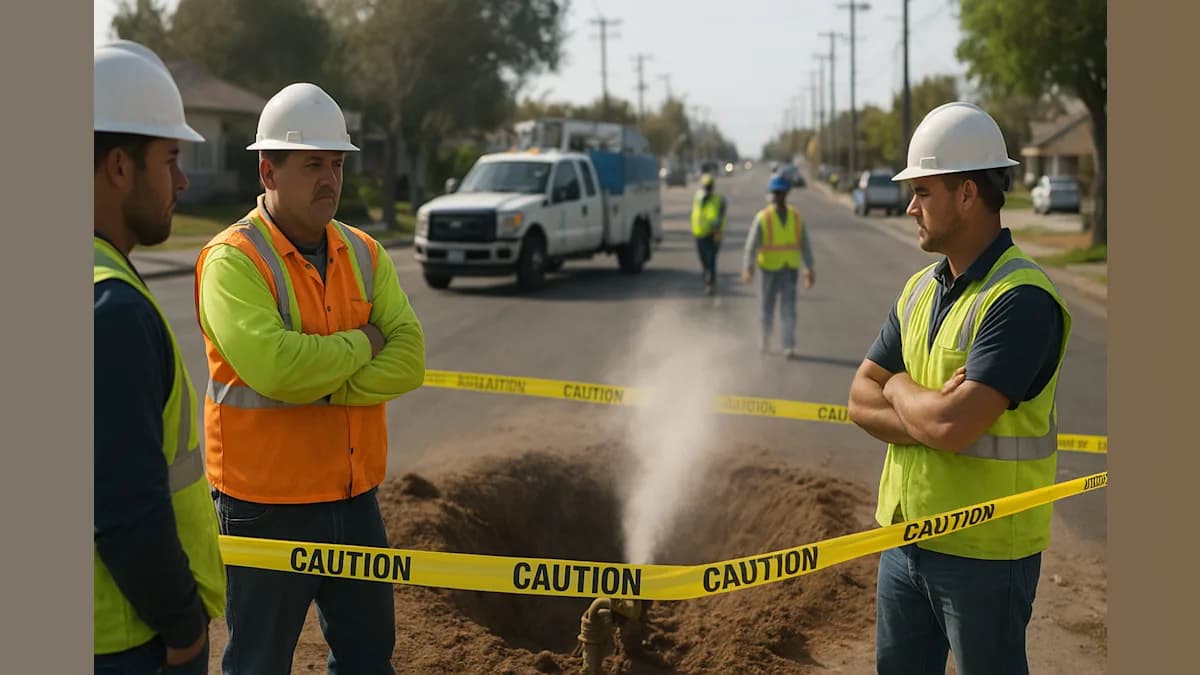 Digging into Trouble: A Landscaping Job Leads to a Gas Leak Crisis in Manteca