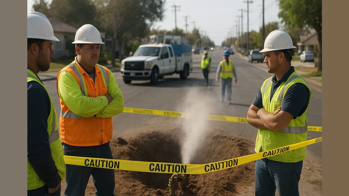 Digging into Trouble: A Landscaping Job Leads to a Gas Leak Crisis in Manteca